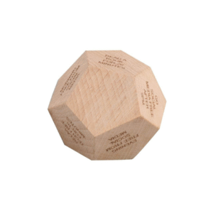 digital detox wooden dice