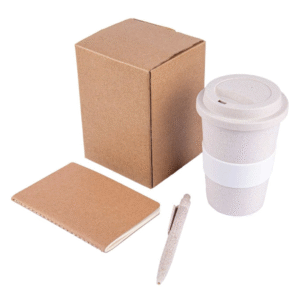 gift set – mug, notebook & pen