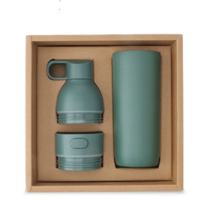 modular hydration set – 2 in 1 bottle & tumbler (dark green)