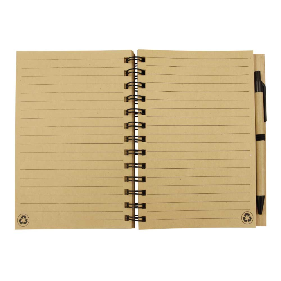 Bamboo Notebook with Pen – Eco-Friendly Stationery UAE