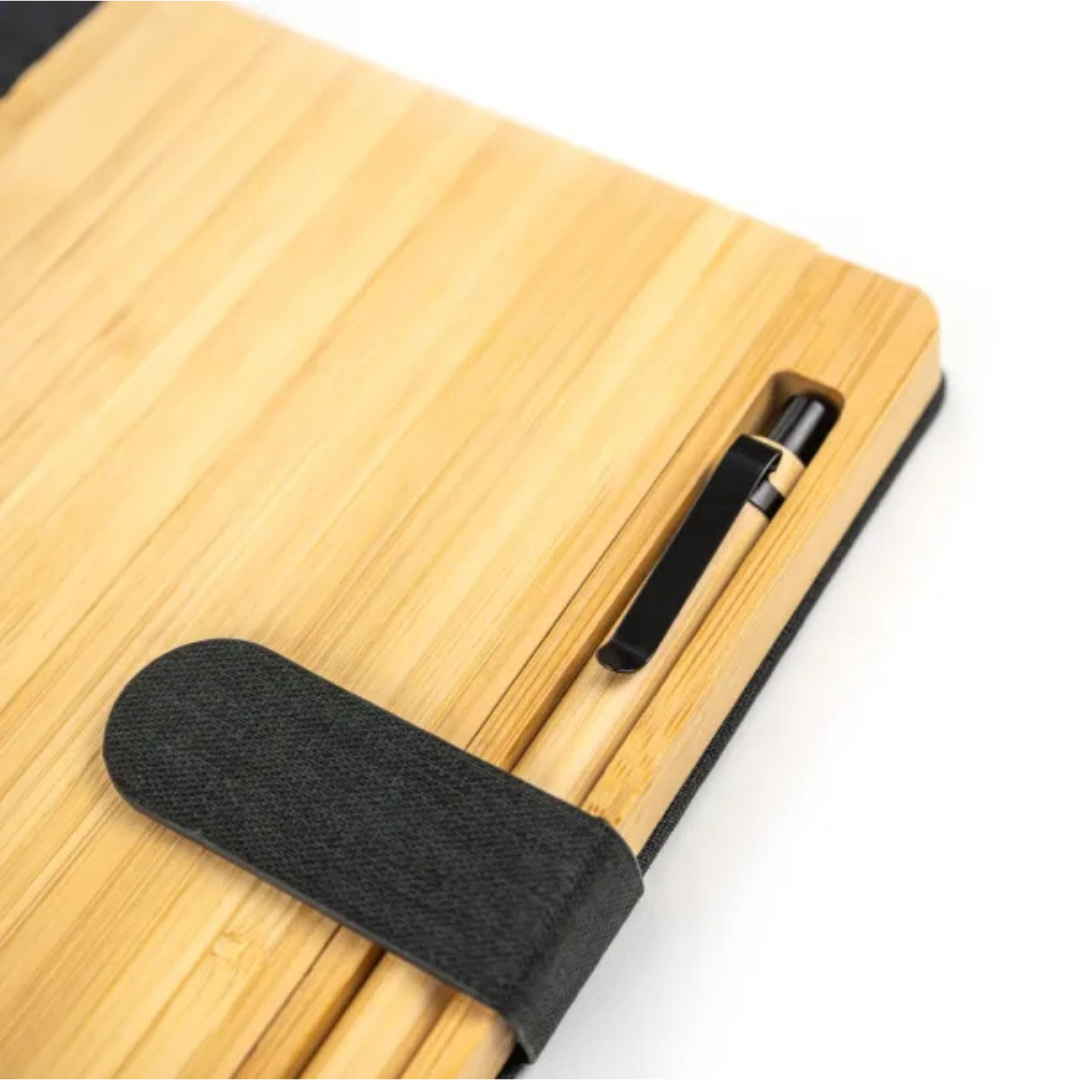 bamboo & rpet a5 notebooks with pen – magnetic clasp & bookmark bamboo & rpet a5 notebooks with pen – magnetic clasp & bookmark