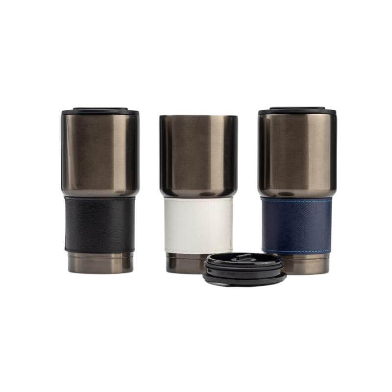 BOLIN Hans Larsen Insulated Tumbler With Grip Sleeve 530ml White 1