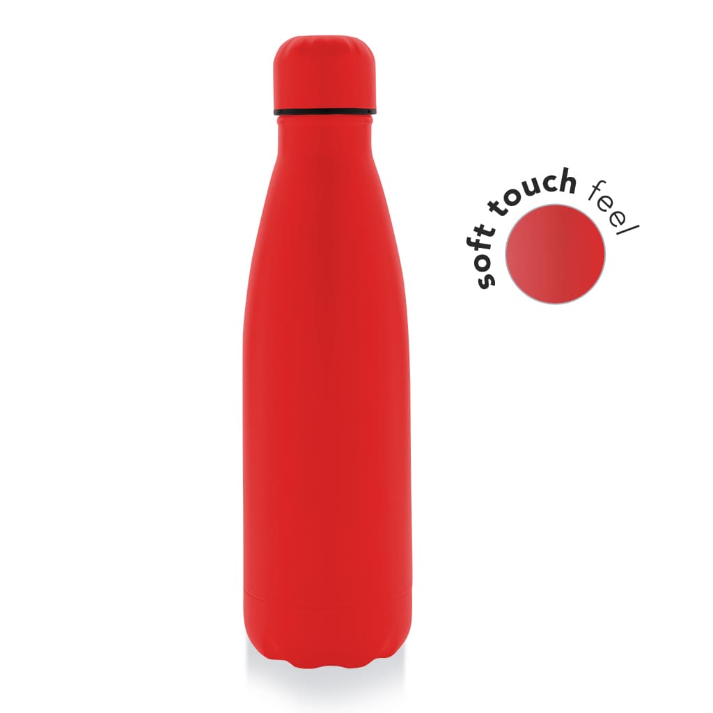 DWGL 3224 GRODNO Soft Touch Insulated Water Bottle Red